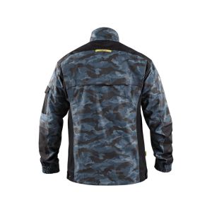 Męska bluza CXS Stretch Canis kolor kamuflaż-niebieski - 2